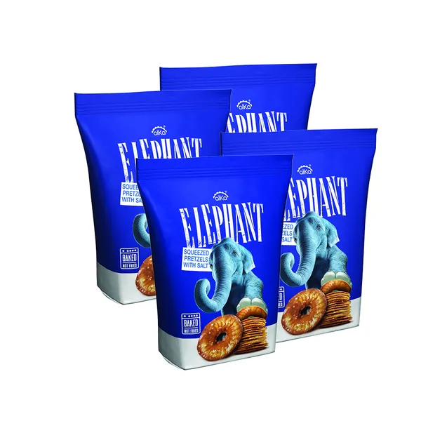 HULGI Elephant rõngik soolaga 4tk, ALKA, 4x80g