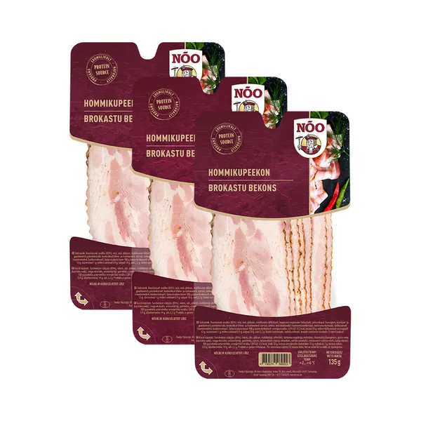 HULGI Hommikupeekon 3tk, NÕO, 3 x 135g