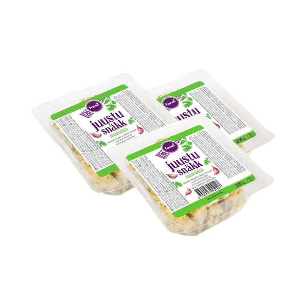HULGI Juustu ürdisnäkk 3tk, FARMI, 3 x 200 g
