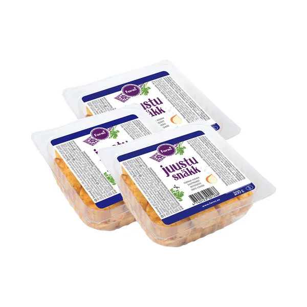 HULGI Juustusnäkk 3tk, FARMI, 3 x 200g