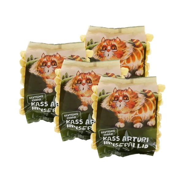 HULGI Kass Arturi Iirisepallid 4tk, VÄIKE VÄÄNIK, 4x150g
