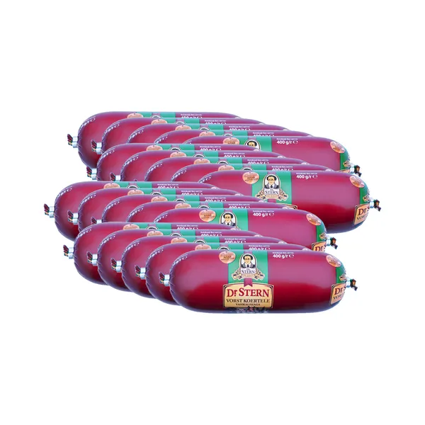 HULGI Koeravorst vasikalihast 20tk, DR.STERN, 20 x 400 g