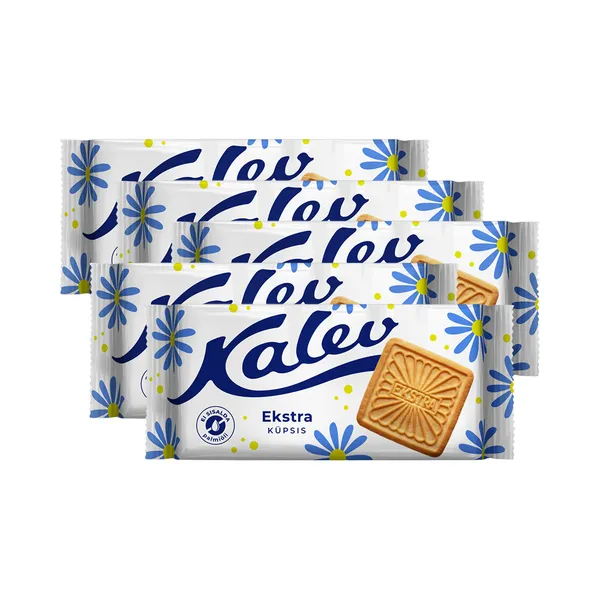 HULGI Küpsis Tee Ekstra 5tk, KALEV, 5x180g