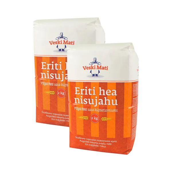 HULGI Nisujahu Eriti Hea 2tk, VESKI MATI, 2 x 2kg