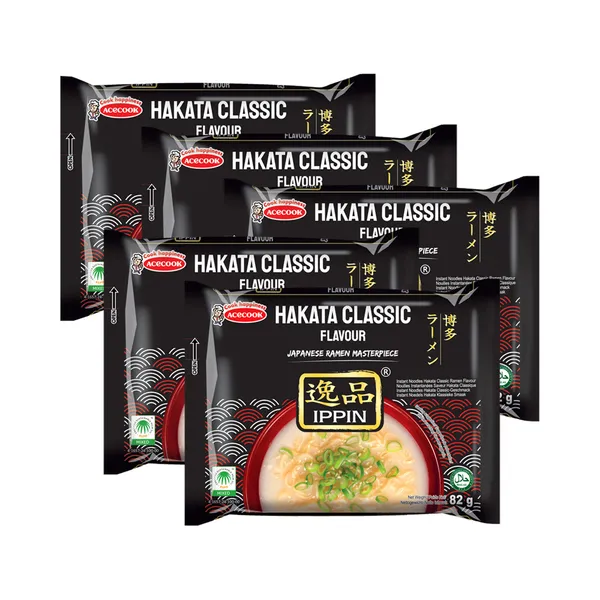 HULGI Ramen kiirnuudlid klassikalised 5tk, IPPIN, 5 x 82g