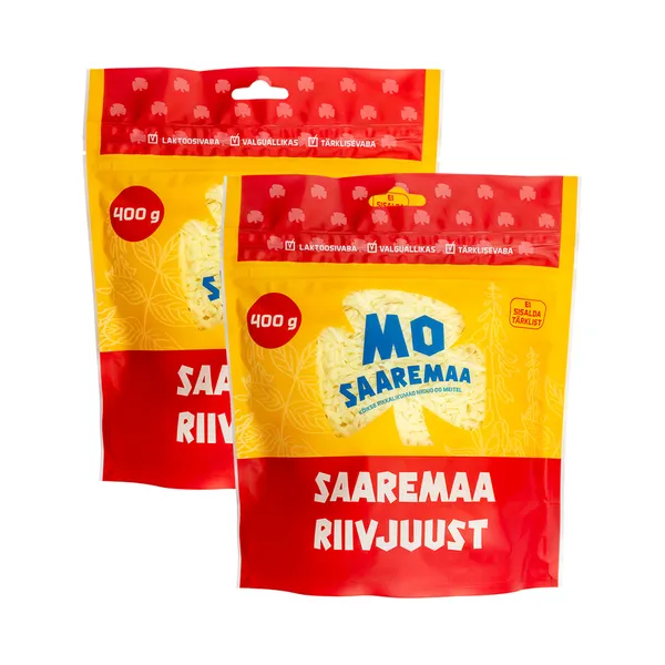 HULGI Riivjuust 2tk, MO SAAREMAA, 2 x 400 g