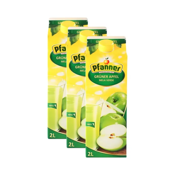 HULGI Rohelise õuna jook 3tk, PFANNER, 3 x 2 L