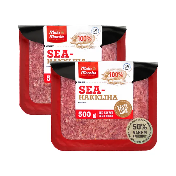 HULGI Seahakkliha 2tk, MAKS&MOORITS, 2 x 500g
