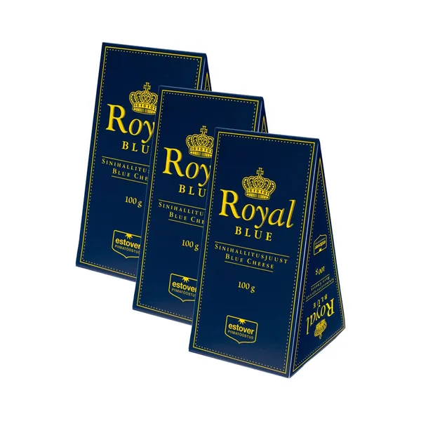 HULGI Sinihallitusjuust 3tk, ROYAL BLUE, 3 x 100g