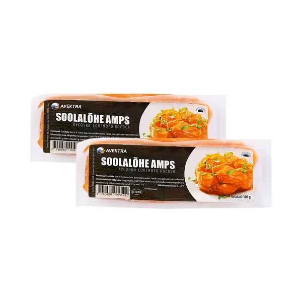 HULGI Soolalõhe amps 2tk, AVEKTRA, 2x100g