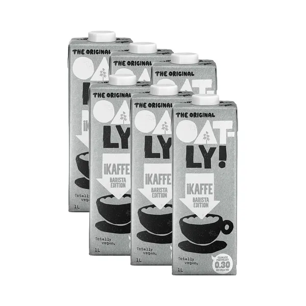 HULGI Vahustatav kaerajook Barista Edition 6tk, OATLY, 6 x 1 L