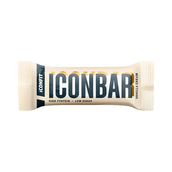 Iconbar Vaniljekreemi proteiinibatoon, ICONFIT, 45 g