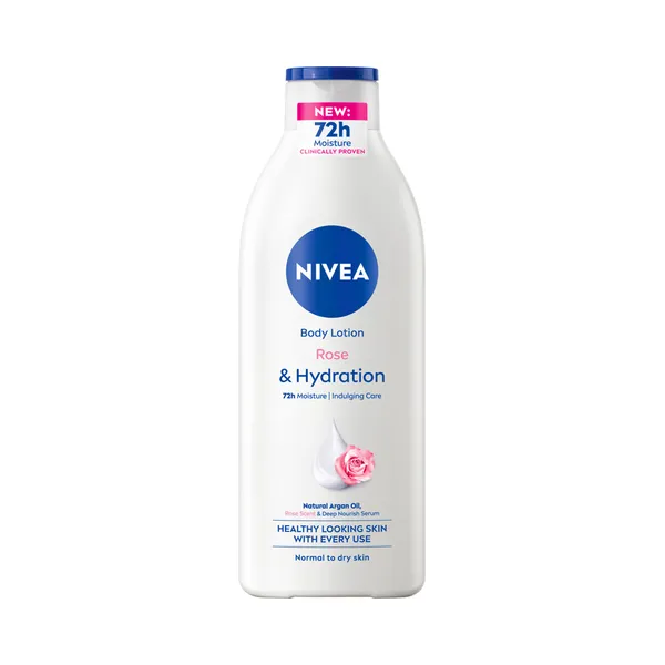 Ihupiim niisutav Rose Touch, NIVEA, 400 ml
