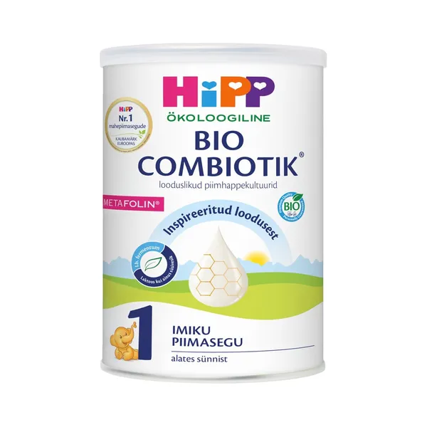 Imiku piimasegu 1 Organic Combiotic 0+, HIPP, 800 g