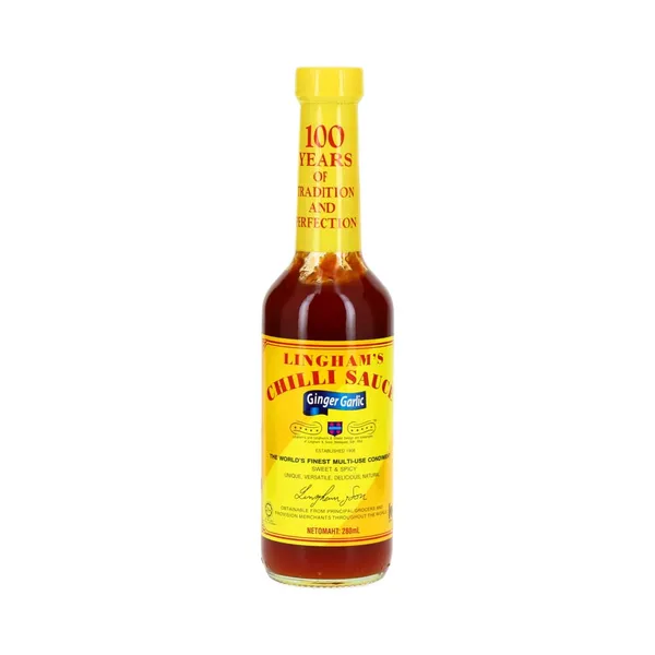 Ingveri-küüslaugu-tšillikaste, LINGHAM´S, 280 ml