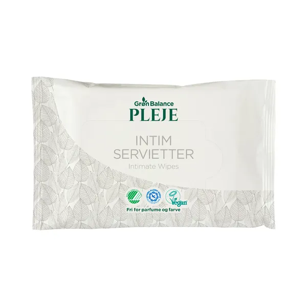 Intiimsalvrätikud, GRØN BALANCE, 10 tk