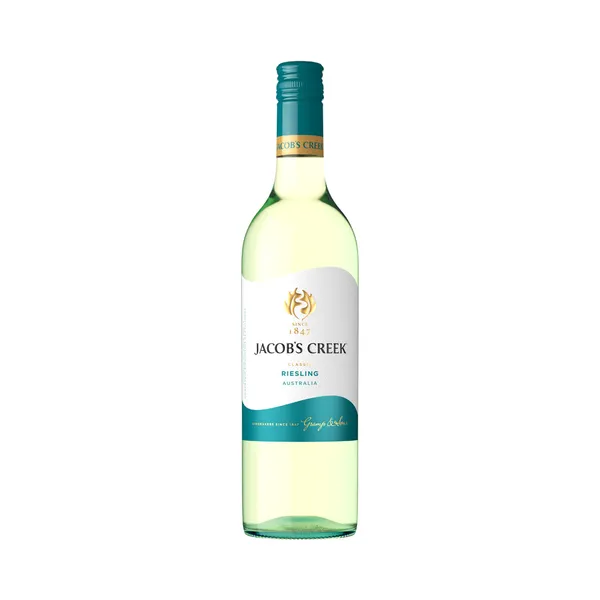 Geograafilise tähisega vein Riesling Jacob's Creek 0,75l