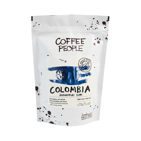 Jahvatatud kohv Colombia hele röst, COFFEE PEOPLE, 250 g