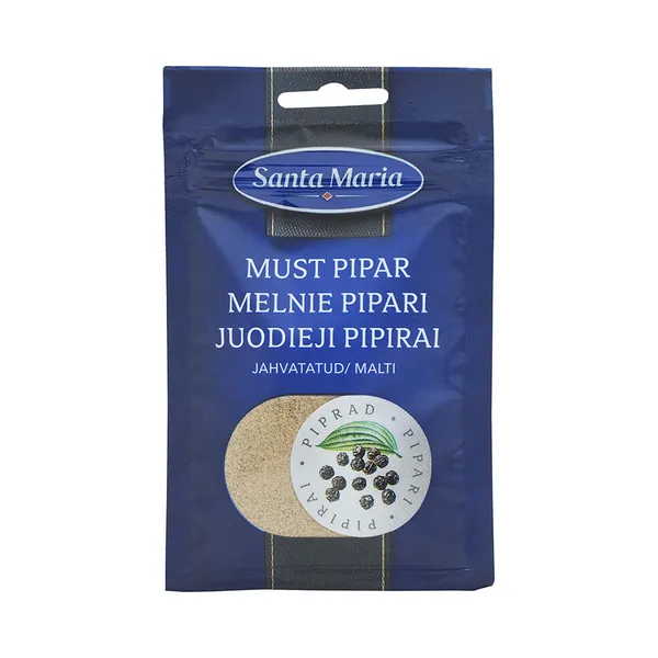 Jahvatatud must pipar, SANTA MARIA, 16 g