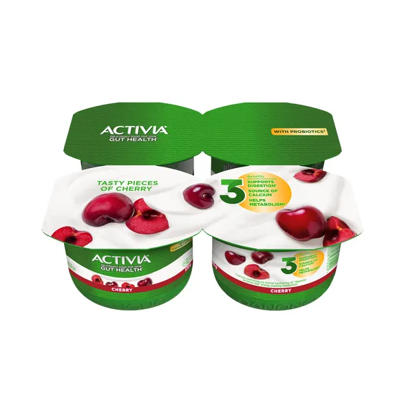 Jogurt kirsi 4x120g, ACTIVIA, 480 g
