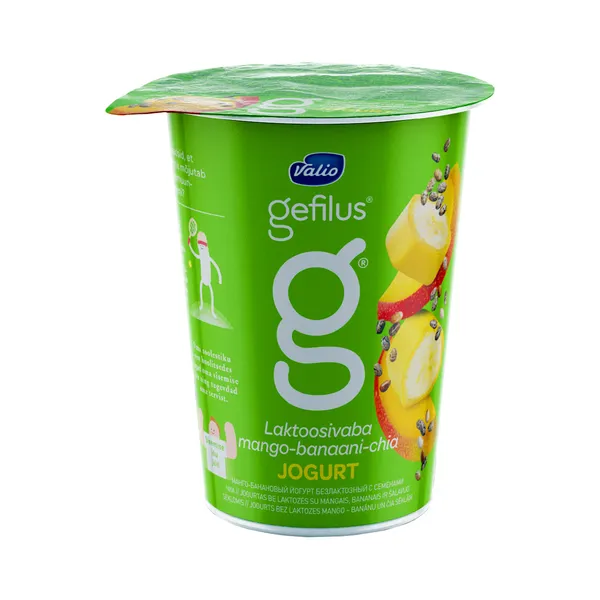 Jogurt mango-banaani-chia  laktoosivaba, VALIO GEFILUS, 380 g