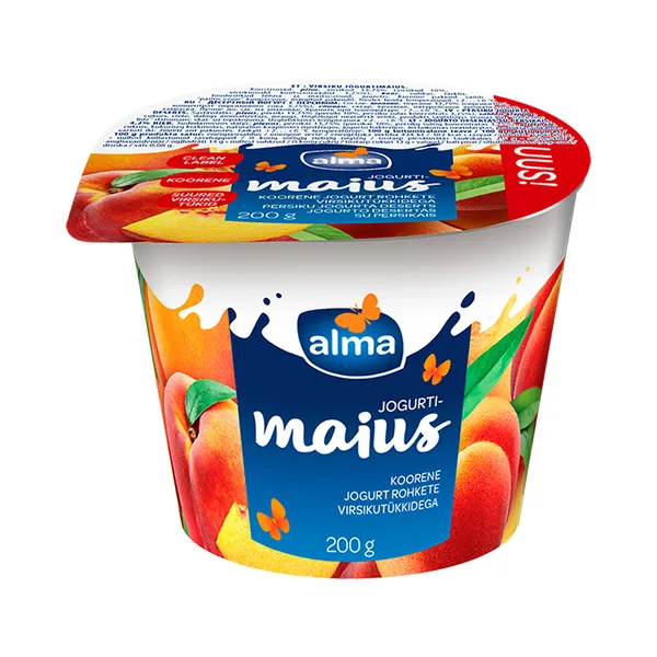 Jogurtimaius virsiku, ALMA, 200 g