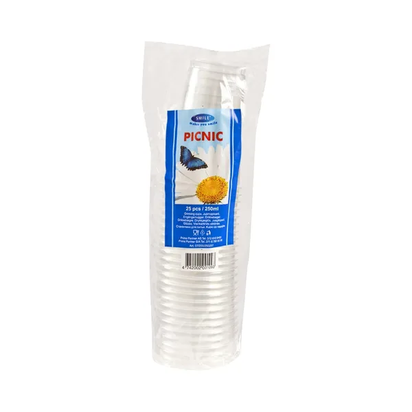 Joogitopsid 250ml, SMILE, 25 tk