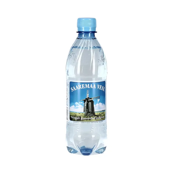 Joogivesi nõrgalt gaseeritud, SAAREMAA, 500 ml