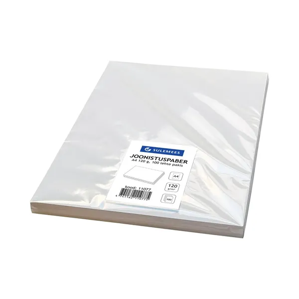 Joonistuspaber A4, 100 lehte, SULEMEES, 1 tk