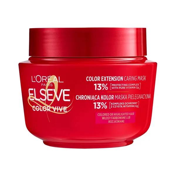 Juuksemask Elseve Color Vive, L'OREAL PARIS, 300ml
