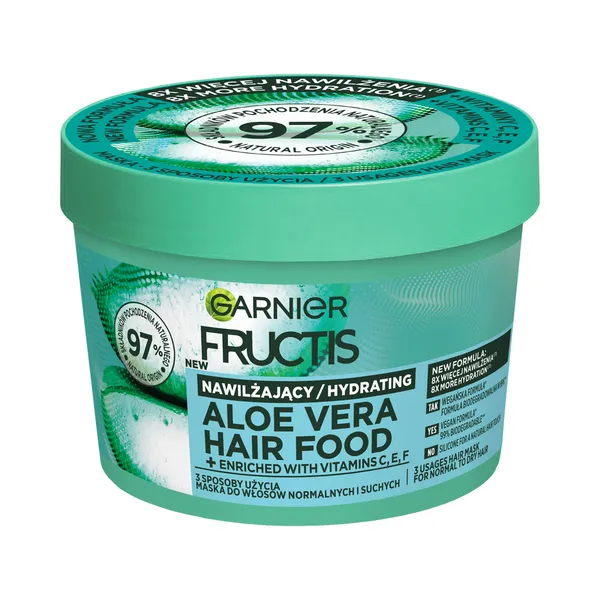 Juuksemask Fructis Hair Food Aloe, GARNIER, 400 ml