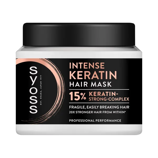 Juuksemask Keratiin, SYOSS, 400ml