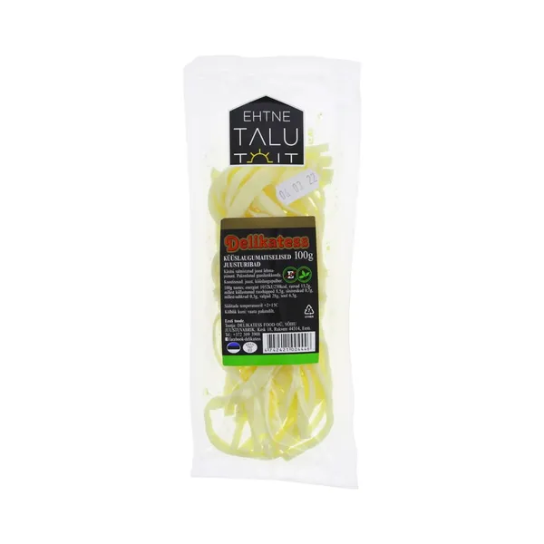 Juusturibad küüslauguga, DELIKATESS, 100 g