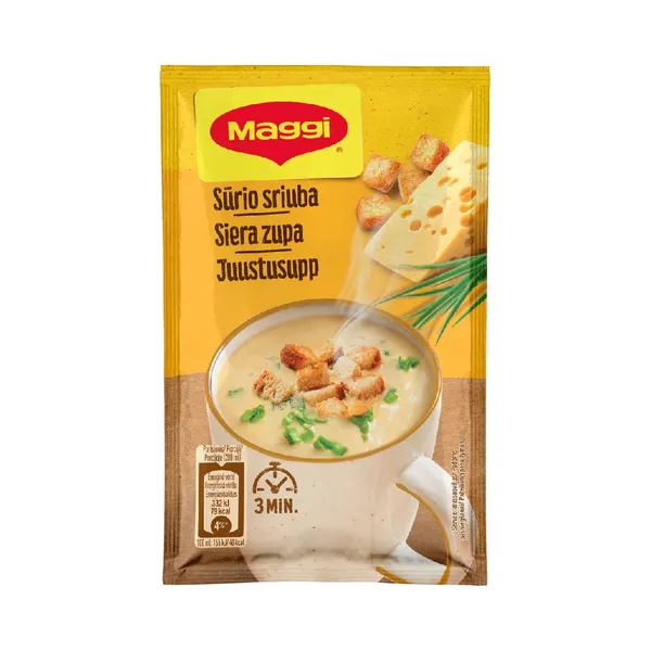 Juustusupp saiakuubikutega, MAGGI, 19 g