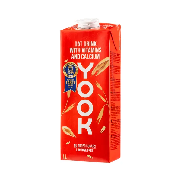 Kaerajook vitamins & calcium laktoosivaba, YOOK, 1 l