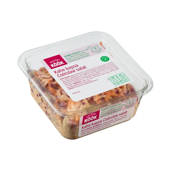 Kahe kapsa Coleslaw salat, SELVERI KÖÖK, 200 g