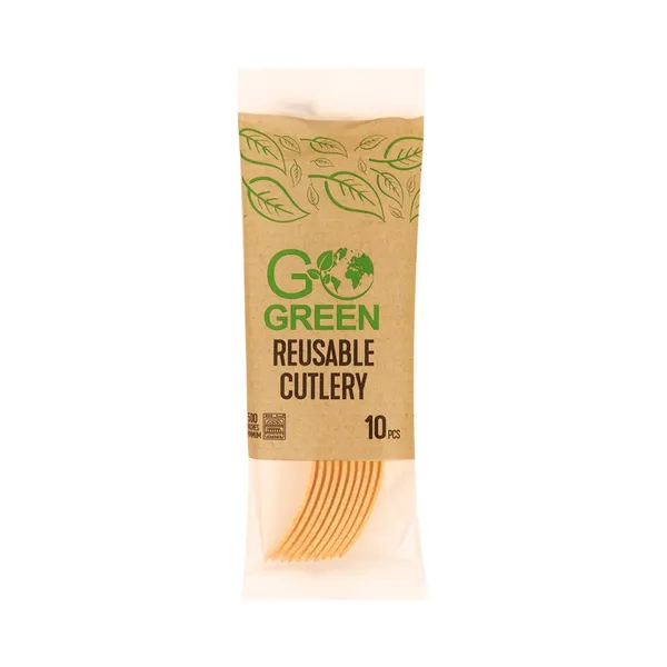 Kahvlid, GO GREEN, 10 tk