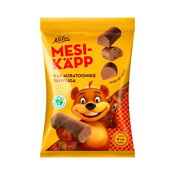 Kakaobatoonike Mesikäpp, KALEV, 150 g