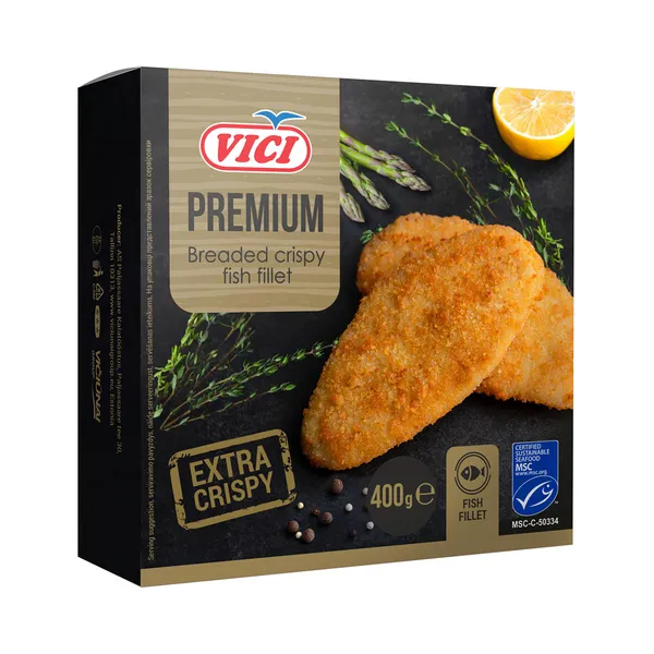 Kalafilee krõbedas paneeringus, MSC, VICI, 400 g