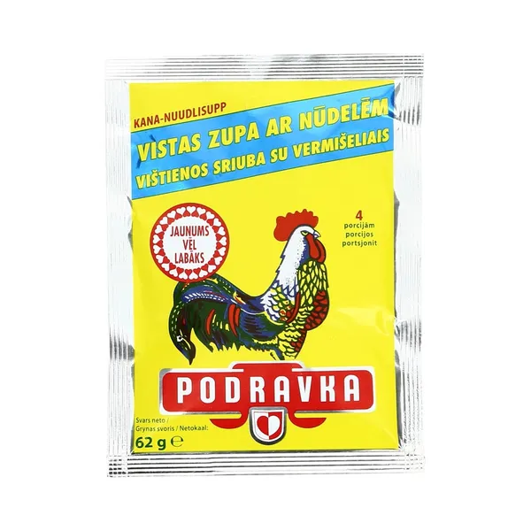Kana-nuudlisupp, PODRAVKA, 62 g