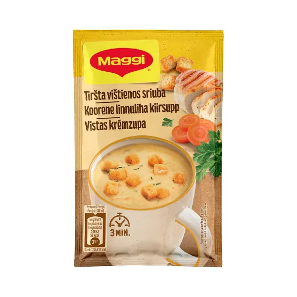 Kana püreesupp saiakuubikutega, MAGGI, 16 g