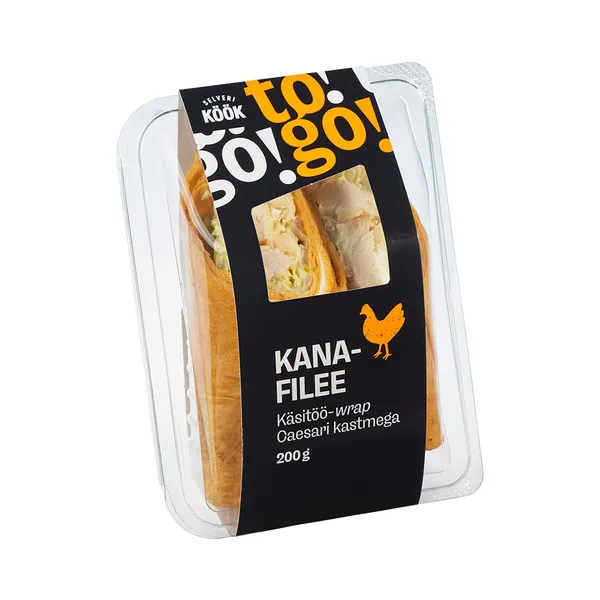 Kanafilee wrap Caesari kastmega, SELVERI KÖÖK, 200g