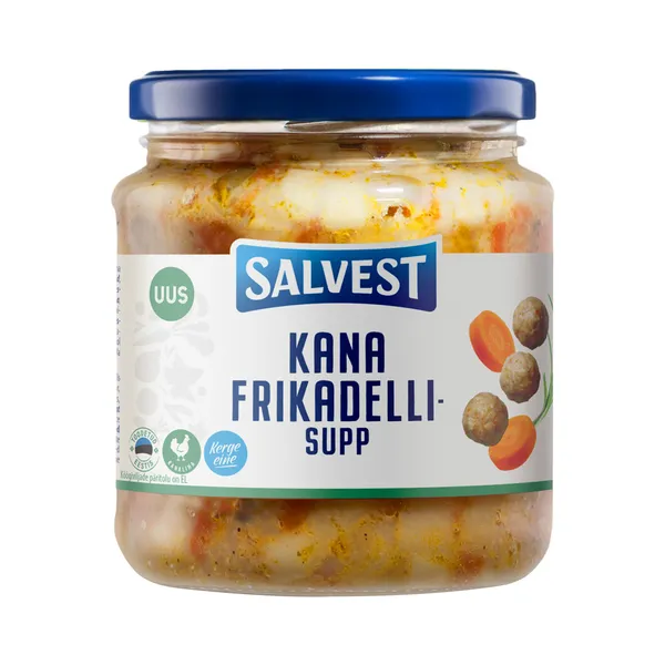 Kanafrikadelli supp Salvest 520g