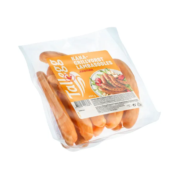 Kanagrillvorst juustuga lambasooles, TALLEGG, 400 g