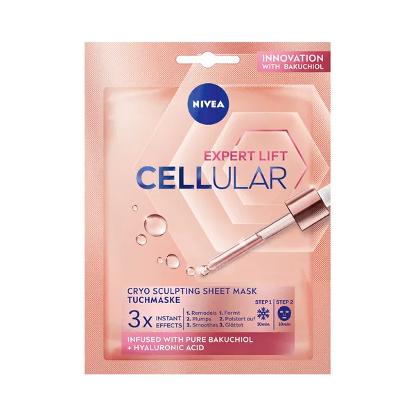 Kangasmask Hyaluron Cellular Cryo, NIVEA, 1 tk