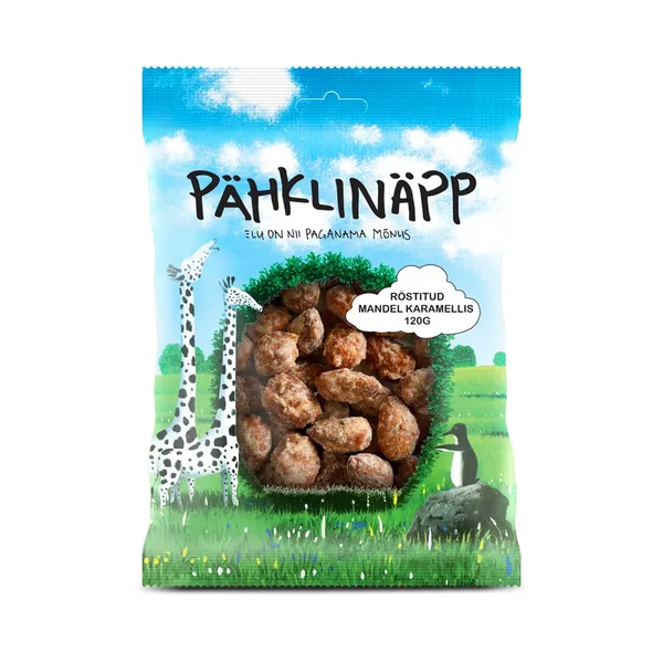 Karamellis mandel, PÄHKLINÄPP, 200g