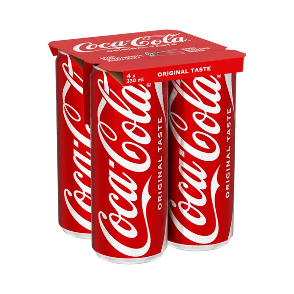 Karastusjook Coca-Cola 4x330, COCA-COLA, 4x330 l