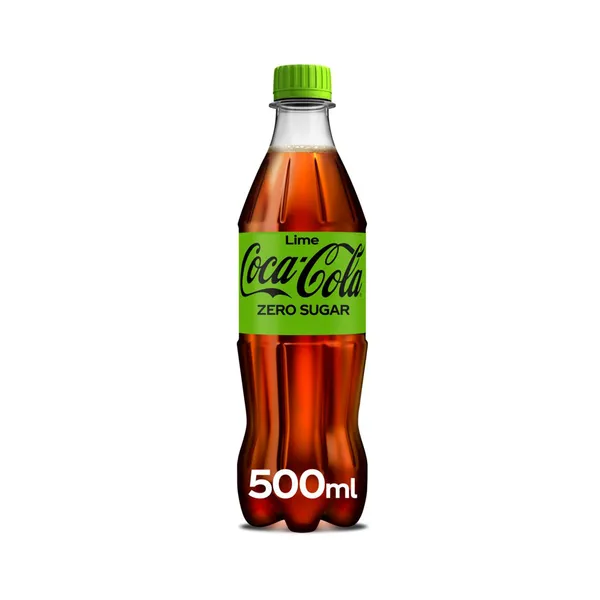 Karastusjook Coca-Cola Lime Zero, COCA-COLA ZERO, 500 ml
