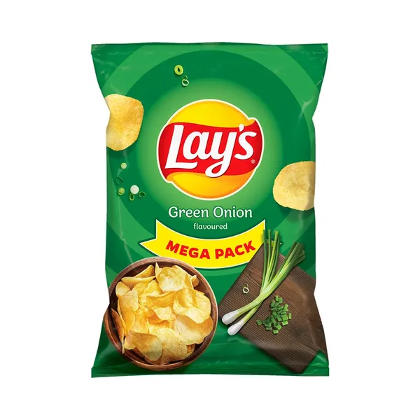 Kartulikrõpsud rohelise sibulamaitselised, LAY'S, 200 g