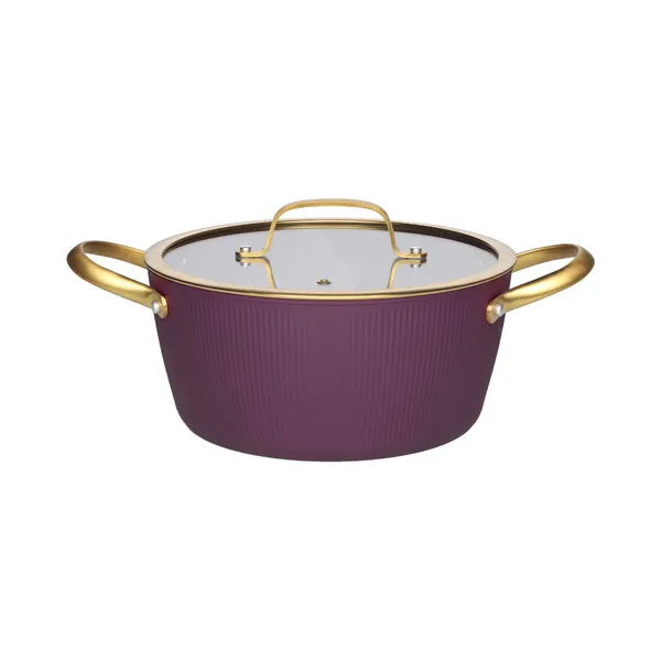 Kastrul lilla 24cm 4,4L, MAKU10, 1 tk